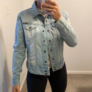 Lucky brand light wash jean jacket